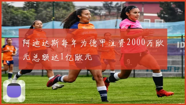阿迪达斯每年为德甲注资2000万欧元总额达1亿欧元